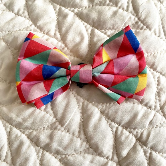 Multi color dog bow tie - Picture 1 of 2